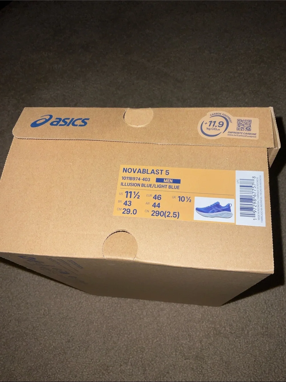 Asics shoes are